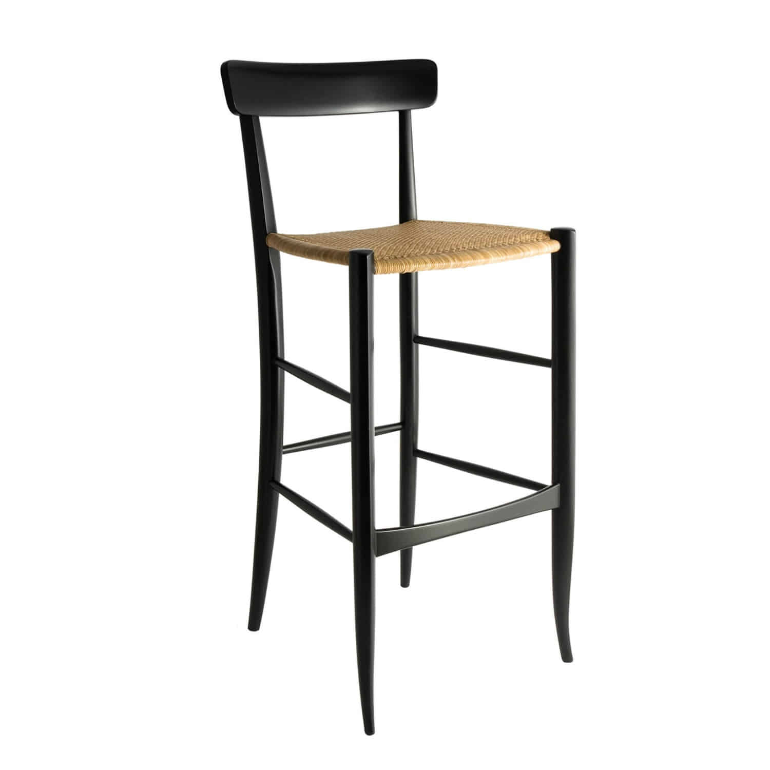The Campanino ‘900 Stool With Backrest